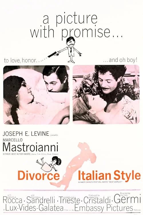 Divorce Italian Style film posteri