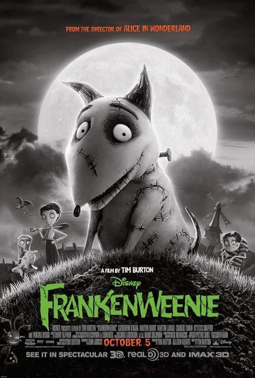 Frankenweenie film posteri