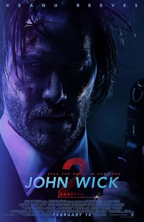 John Wick: Chapter 2 film posteri