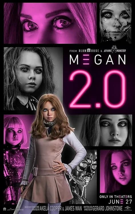 M3GAN 2.0 film posteri