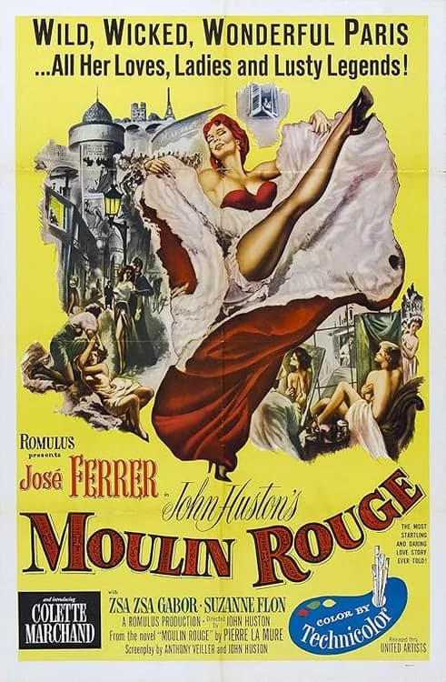 Moulin Rouge! film posteri