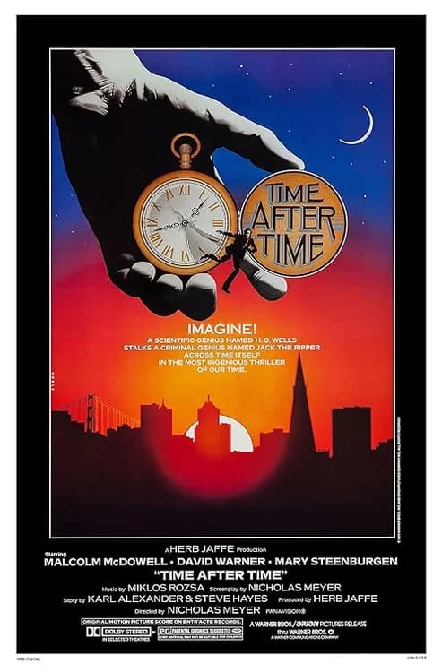 Time After Time film posteri